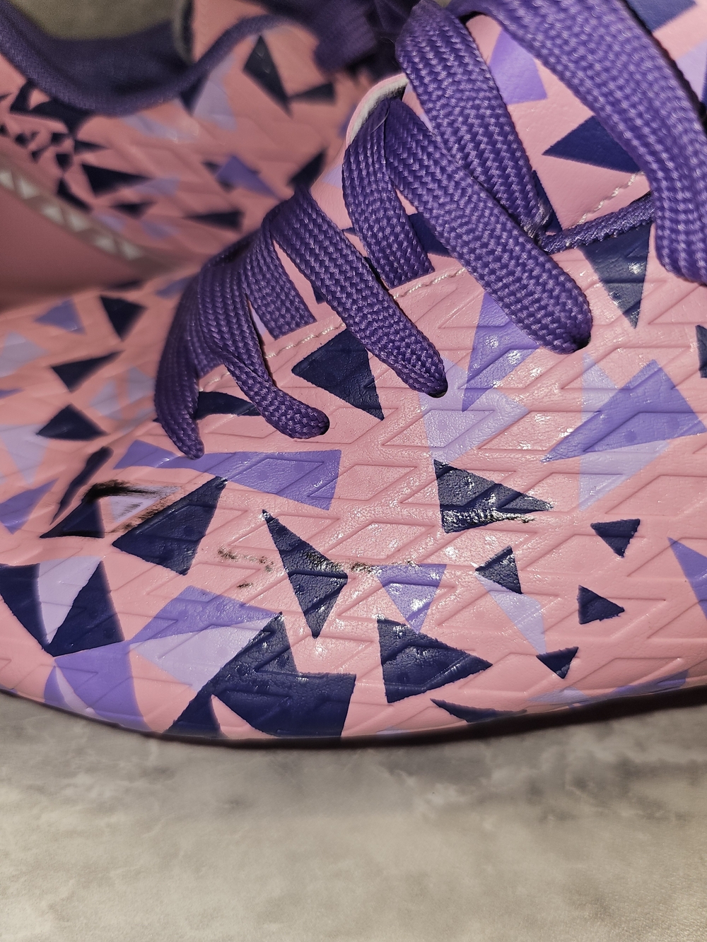 Dream Pairs Pink and Purple Kids Athletic Shoes - S44 - Picture 5 of 9